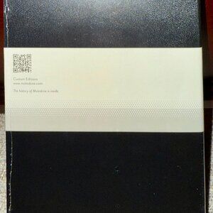 Moleskine Notebook – AEI Logo – Hardcover – Ruled Pages – Classic Black